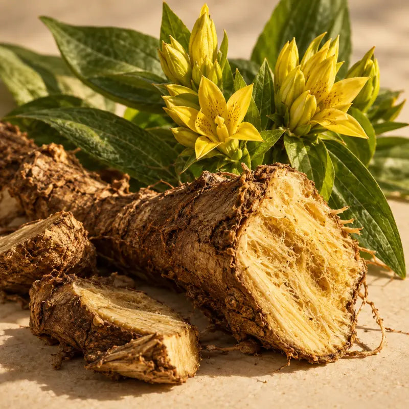 Yellow Gentian Root